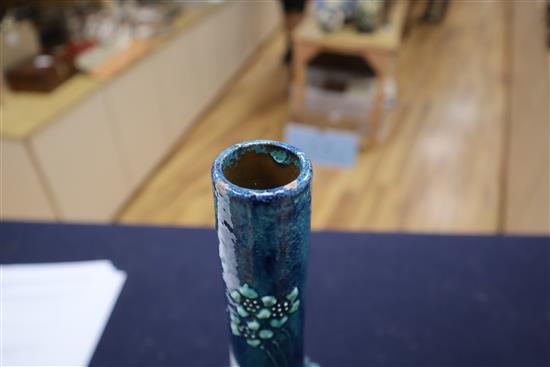 A Minton secessionist vase and Wardle Pottery Hidcote for Liberty vase, by Frederick R Head